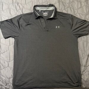 Under Armour Men's Charcoal Polo Shirt